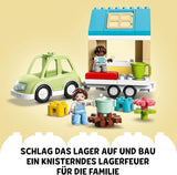 LEGO 10986 DUPLO Zuhause auf Rädern, Spielzeugauto mit großen Steinen, Figuren und Spielzeugauto für Jungen und Mädchen ab 2 Jahren, fördert die Feinmotorik. Bausets Besuchen Sie den LEGO-Store