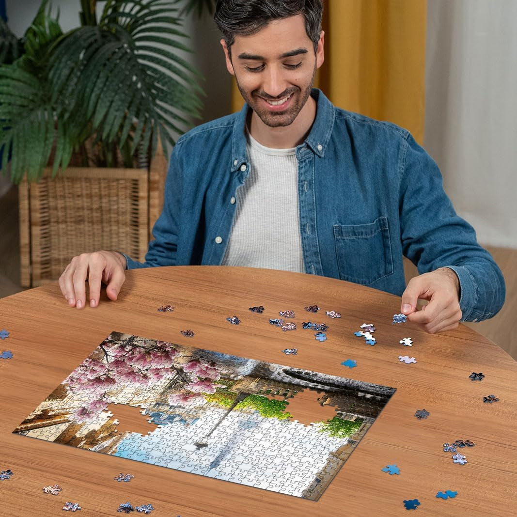 Ravensburger Puzzle 12000366 – Frühling in Paris – 500-teiliges Puzzle für Erwachsene und Kinder ab 12 Jahren. Puzzle Naty Shop