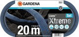 Gardena Liano Xtreme 1/2 Zoll 20 m Set: Extrem robuster Textil-Gartenschlauch mit leichtem, wetterfestem PVC-Innenschlauch (18470-20)