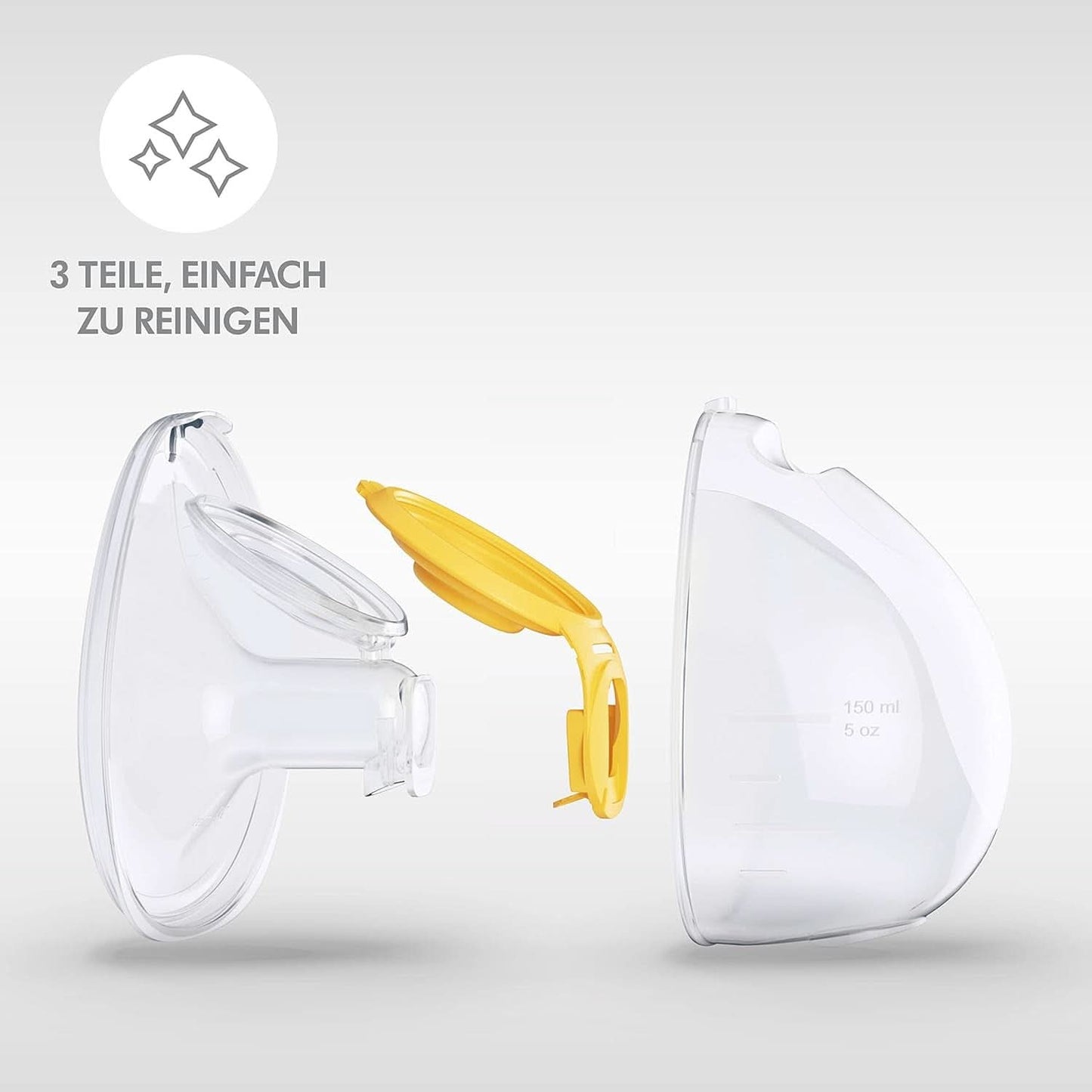 Medela Solo Freisprech-Milchpumpe | Kompakte und intuitive elektrische Milchpumpe zum einseitigen Abpumpen. Lebensmittel- und Stillzubehör Bebe Naty Shop