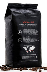 TEUFELSBRATEN | Kaffeebohnen 1KG | Extrem starker Kaffee | Kaffee mit hohem Koffeingehalt | Premium-Robusta von