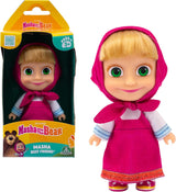 Mascha und Michka-Puppe, 12 cm, zum Sammeln, Sommer-Outfit, Modell, Spielzeug für Kinder ab 3 Jahren, MHA001