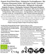 1 kg Bio-Trockenpflaumen ohne Kerne, ohne Feuchtigkeit, ohne Zusatzstoffe, ohne Konservierungsstoffe, ganz natürlich. Dehydrierte Produkte Naty Shop