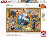 Schmidt Spiele 59607 Thomas Kinkade Disney Dreams Collection 2000-teiliges Puzzle Naty Shop Single