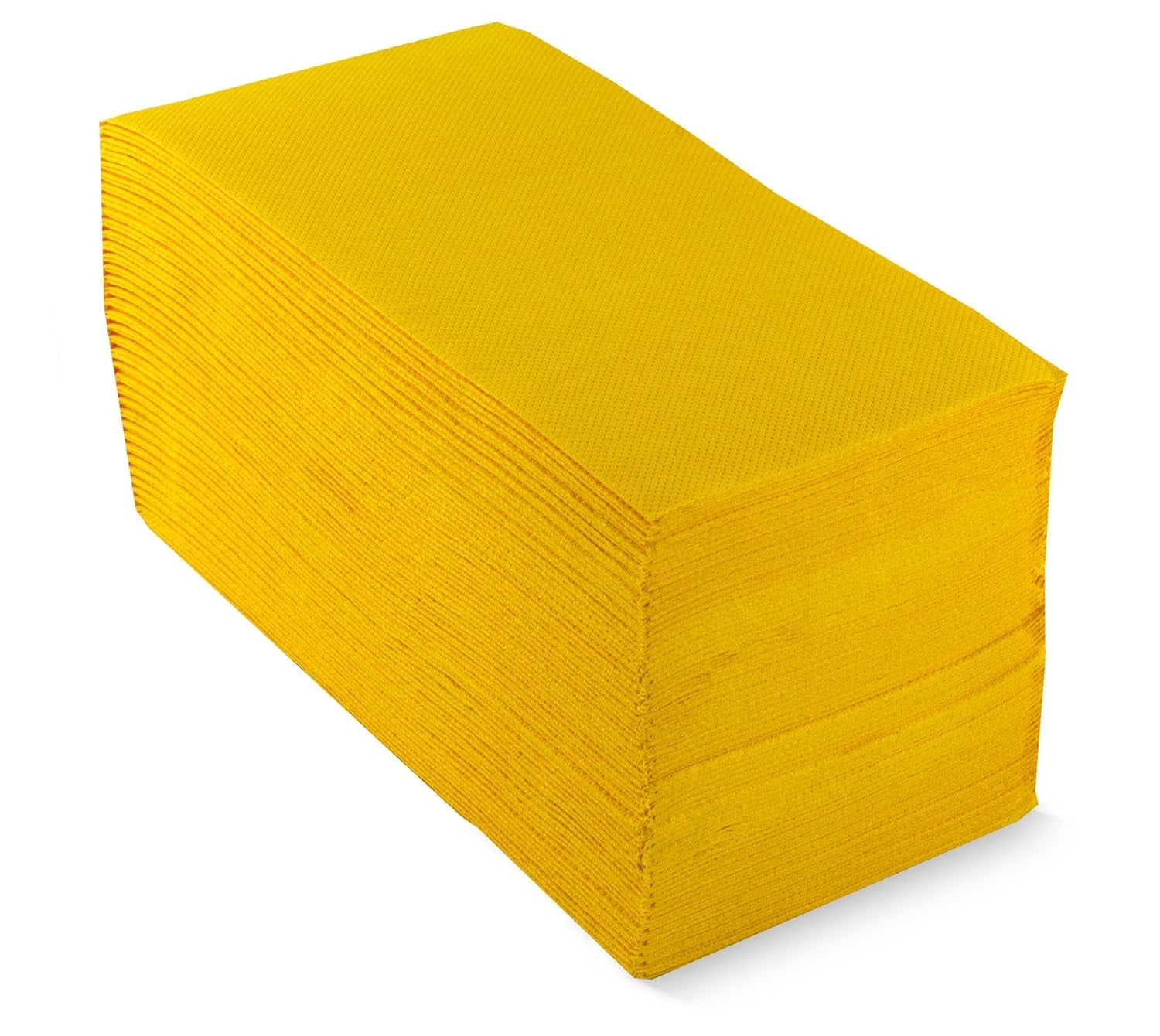 Hängelampe Ser42107363 Premium, Serviette 40 x 40, 2 Lagen, Falte 1/8, 40 Servietten, Punta-Punta, gelb