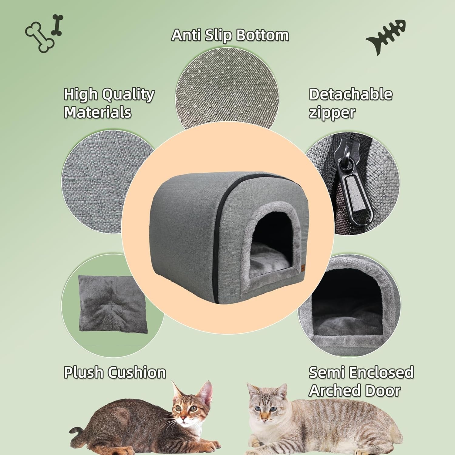 Decken und Möbel, Haustiere, Höhlen und Häuser, Katzen, Katzenbetten, Katzenbetten, Matratzen