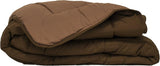 Calgary Bettbezug, Polyester, Schokolade/Mocca, Polyester, Schokolade/Mokka, 240 x 220 x 1 cm. Bettdecken und Steppdecken Naty Shop 220 x 160 x 1 cm