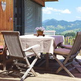 Relaxdays Pflanzschubkarre, 2er-Set, Gartendeko, HxBxT: 12,5 x 26 x 12 cm, Blumenwagen zum Bepflanzen, Holz, natur
