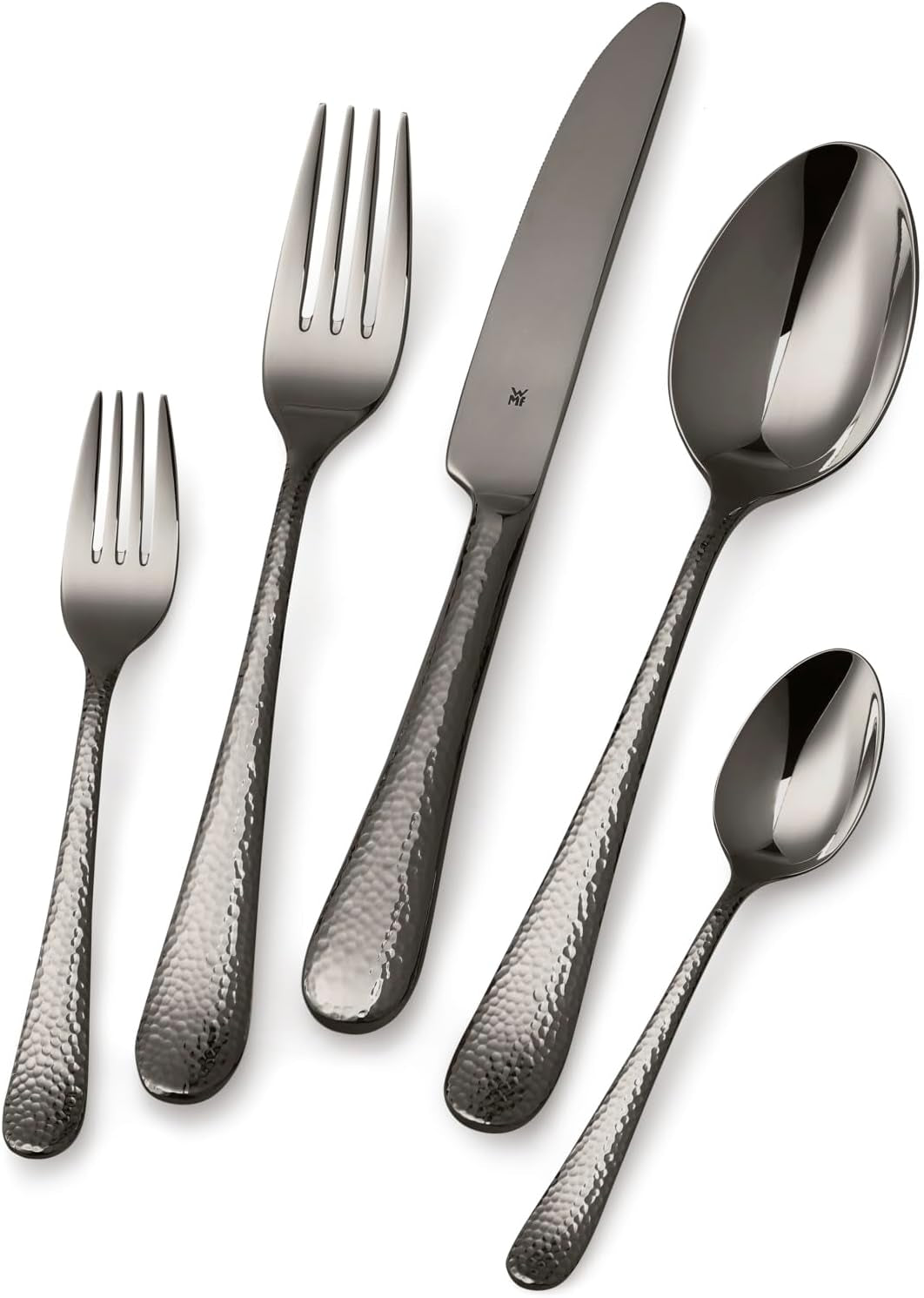 WMF Sitello Besteckset für 6 Personen, Midnight Edition, 30-teilig Kitchen Naty Shop