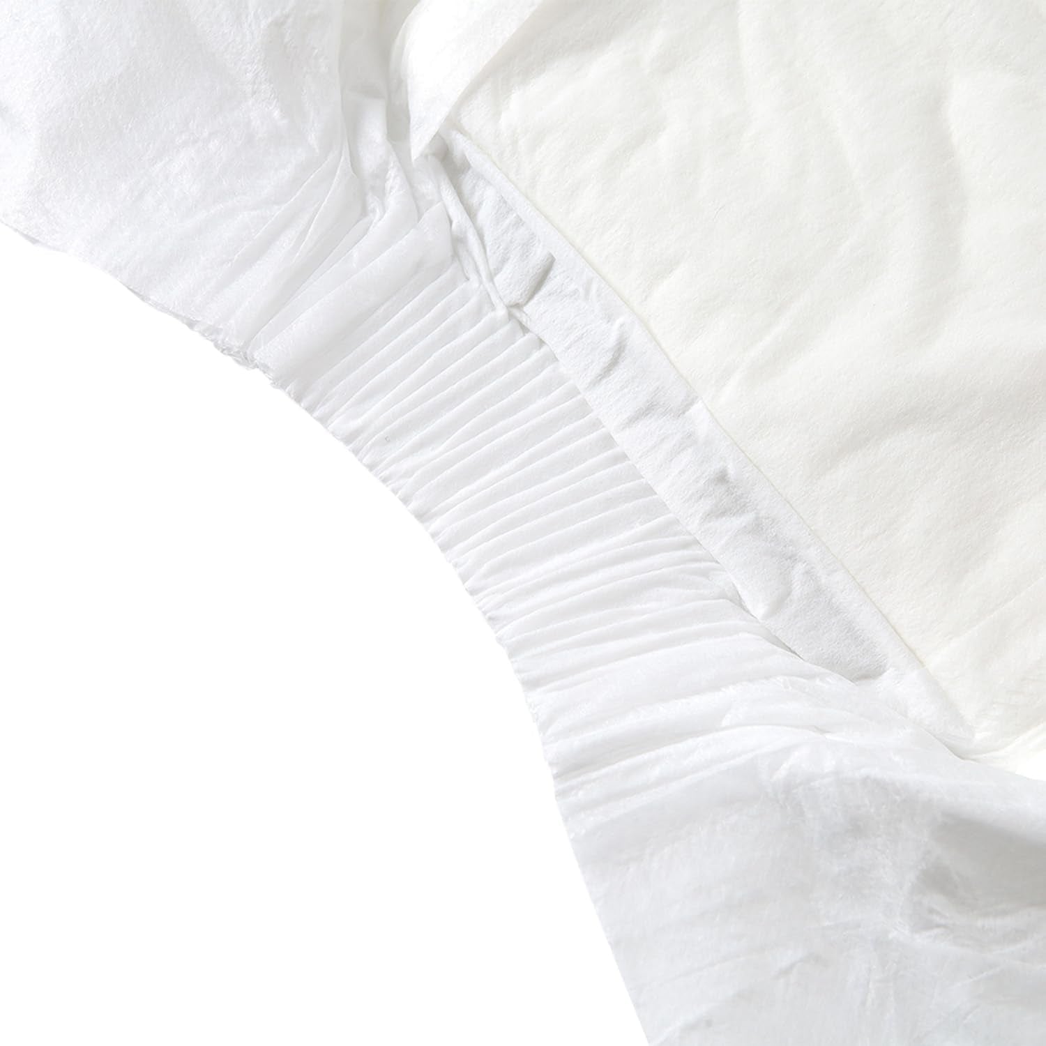 CutiePlusU Erwachsenenwindeln, 10er-Pack Einweg-Inkontinenzhöschen mit Schlaufen für Damen und Herren, maximale Saugfähigkeit über Nacht – Weiß (mittlere Größe 71–96 cm)