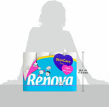 Renova Skincare Toilettenpapier, 3 Schichten, weiß, 24 Rollen