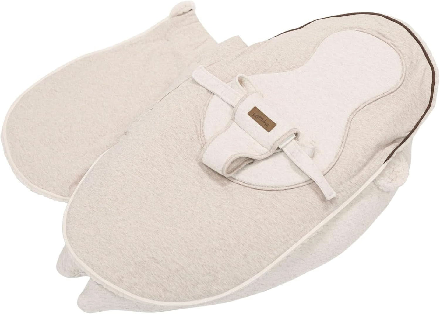 Multifunktionales Stillkissen, 4 in 1, Soft Nova, beige, Einzelkissen: 202 cm, Sessel, 40 x 75 x 22 cm Zubehör Essen und Stillen Bebe Naty Shop
