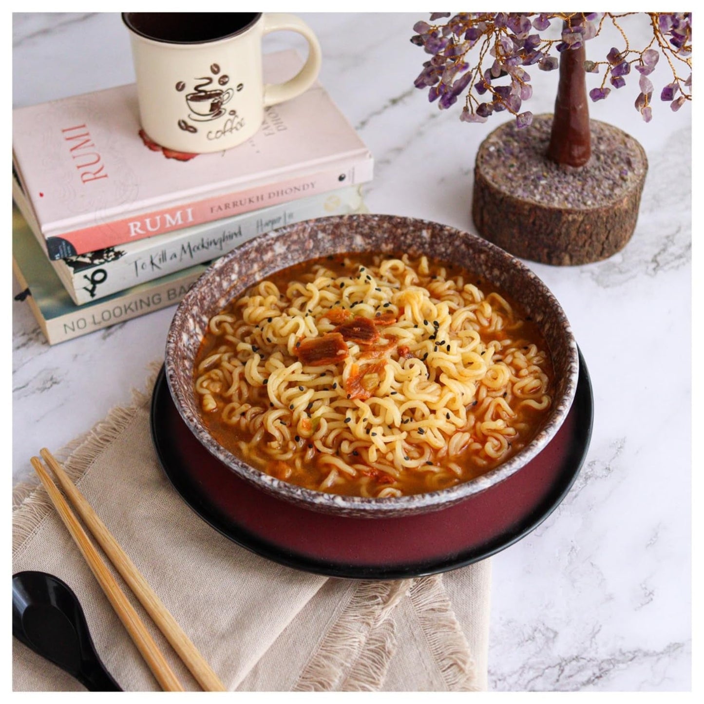 NONGSHIM – Instant Shin Red Spicy Nudeln – 6 x 120 g – Multipack