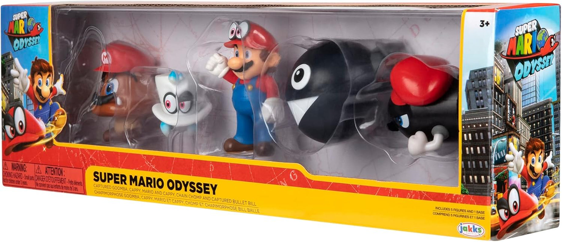 Ksruee Super Mario Mario Odyssey 5,6 cm Pack Actionfiguren Naty Shop