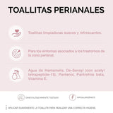 Lab - Perianal Wipes, Feuchte Reinigungstücher für die Perianalhygiene, Provitamin B5, feuchtigkeitsspendend, hypoallergen, frei von Parabenen und Alkohol, dermatologisch getestet - 15 Stück