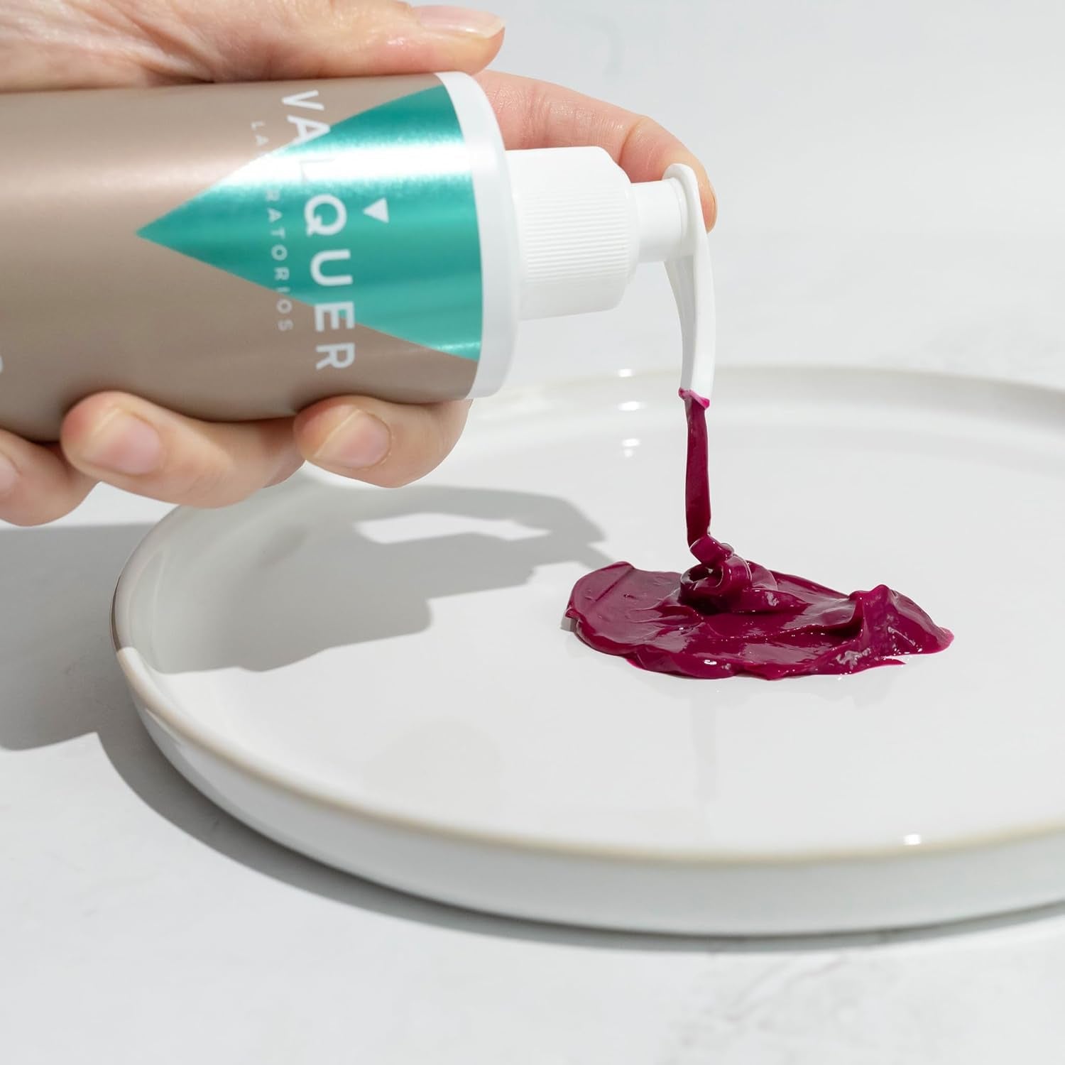 Valquer Power Color Mask vegane und silikonfreie Formulierung Verleiht Haarfarbe 290 ml Lila Haarmaske Naty Shop