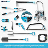 Cellfast Ideal Gartenschlauch-Set, robust, flexibel, 4-lagig, Sprinkler, UV- und algenbeständig, Reach-Technologie, 27 bar, -20/+60° kurzfristig, 1/2 Zoll, 20 m