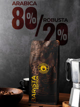 Ormado Coffee House, Kaffeekapseln, patentierte Kenia-Kaffeebohnen – Arabica- und Robusta-Mischung, ganze Kaffeebohnen für vollautomatische Kaffeemaschinen, geröstete Bohnen, Ganzkörperkaffee 1 kg, vollautomatisch
