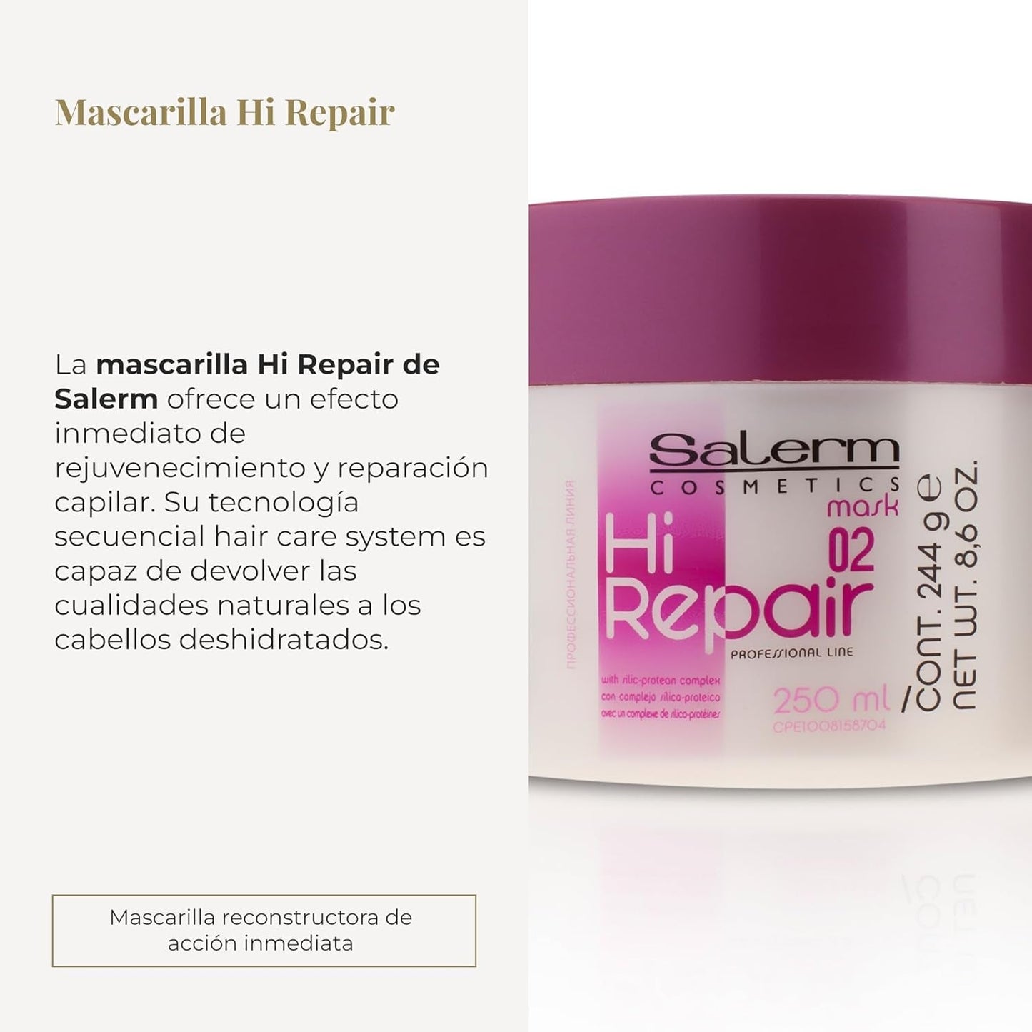 Hi Repair Mask 02 250 ml Naty Shop Haarmaske