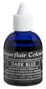 Sugarflair Airbrush-Lebensmittelfarbe Golden Gold, essbare flüssige Lebensmittelfarbe, Airbrush-Färbung für Kuchen, Muffins, Glasur und Kuchendekoration – 60 ml