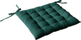 Steppdecke mit 4 Noppen, Jute, 90 x 190 cm, Ton, 2007AGCHLJT090190, 90 x 190 cm Steppdecken und Steppdecken Naty Shop Dunkelgrün
