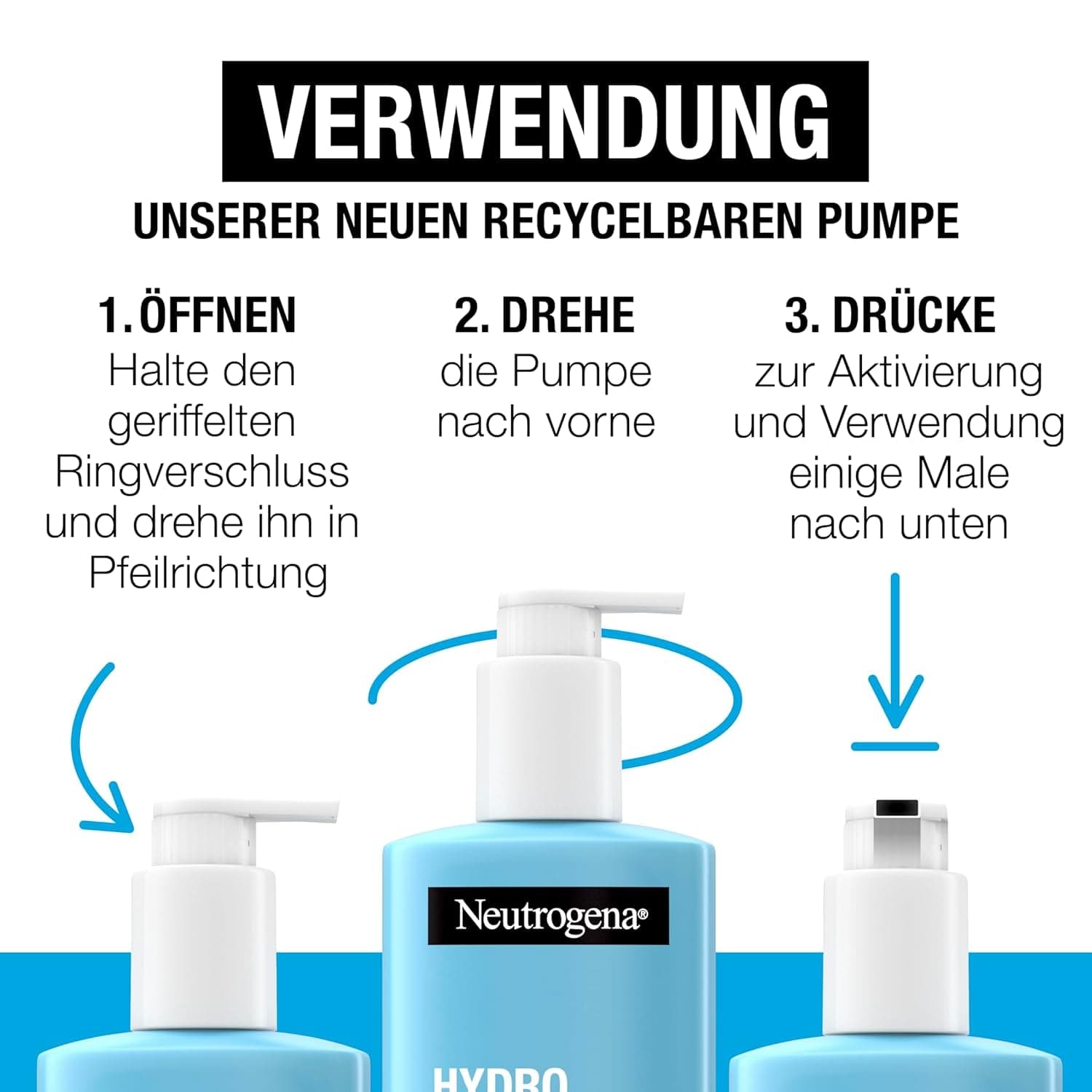 Neutrogena Hydro Boost Ultra-Light Formula Bodylotion Gel für feine Haut, 250 ml Kosmetik und Schönheit Naty Shop