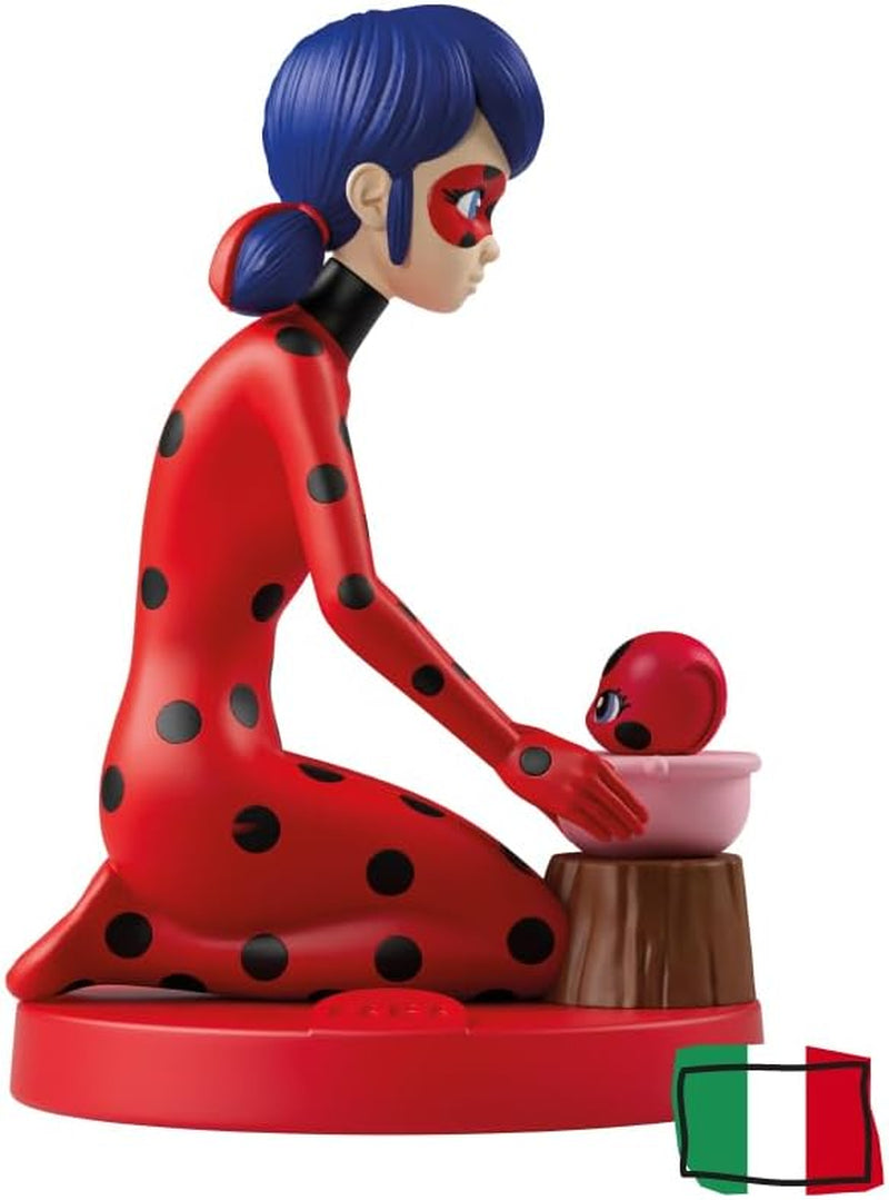 Klangfigur – Geschichten von Ladybug und Cat Noir – Klanggeschichten und Märchen, Jungen und Mädchen ab 4–6 Jahren, italienische Version. Babyspielzeug Naty Shop Standardtitel