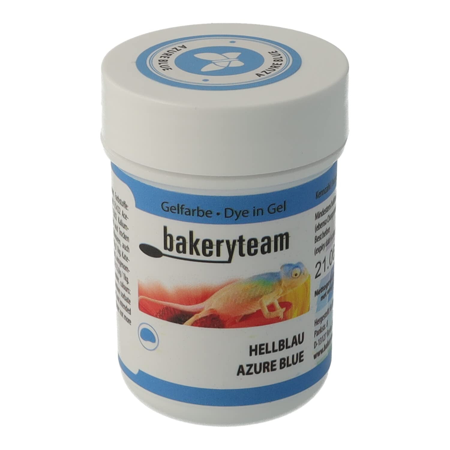 Bakeryteam Lebensmittelfarbgel zum Zuckerguss, hellgelb, 35 g