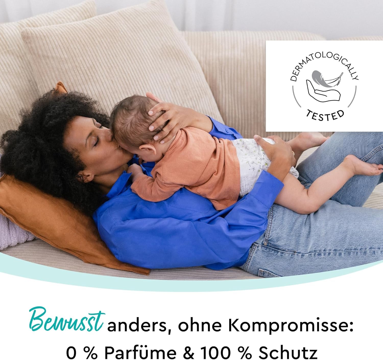 LILLYDOO hautfreundliche Hosen, Größe 5 (12–17 kg), Monatsbox (105 Stück)