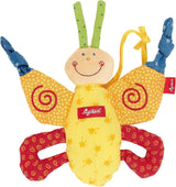 SIGIKID 40490 Aktivring Baby Activity PlayQ Mädchen- und Jungenspielzeug für Kinder ab 3 Monaten empfohlen Mehrfarbig Babyspielzeug Naty Shop Mehrfarbig / Schmetterling