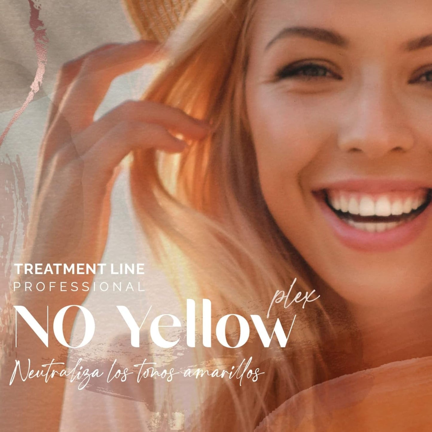 VEGAIROA – No Yellow Plex Mask – Neutralisierende Maske für Gelb- und Orangetöne – Feuchtigkeitsspendende Pflege – Violettes Pigment – Professionelles veganes Haarprodukt – 1000 g Naty Shop Haarmaske