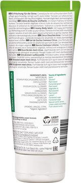 WELEDA Organic Refresh Duschgel Vegan, Unisex-Duschgel, Zitronen-/Orangengeschmack, 200 ml Naty Shop
