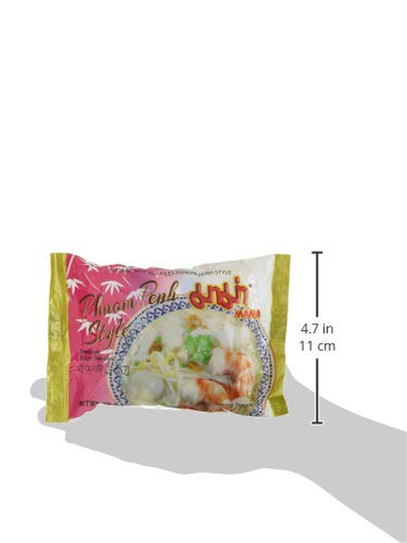 MAMA Phnom Phenh Instantreisnudeln – Orientalischer Stil Instantreisnudeln – Authentische thailändische Küche – 12 x 70 g