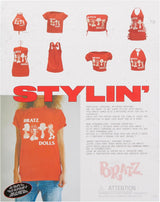 Bratz Stylin' Jade, modische Puppe im T-Shirt-Stil, inklusive Zubehör, süßes Mädchenspielzeug
