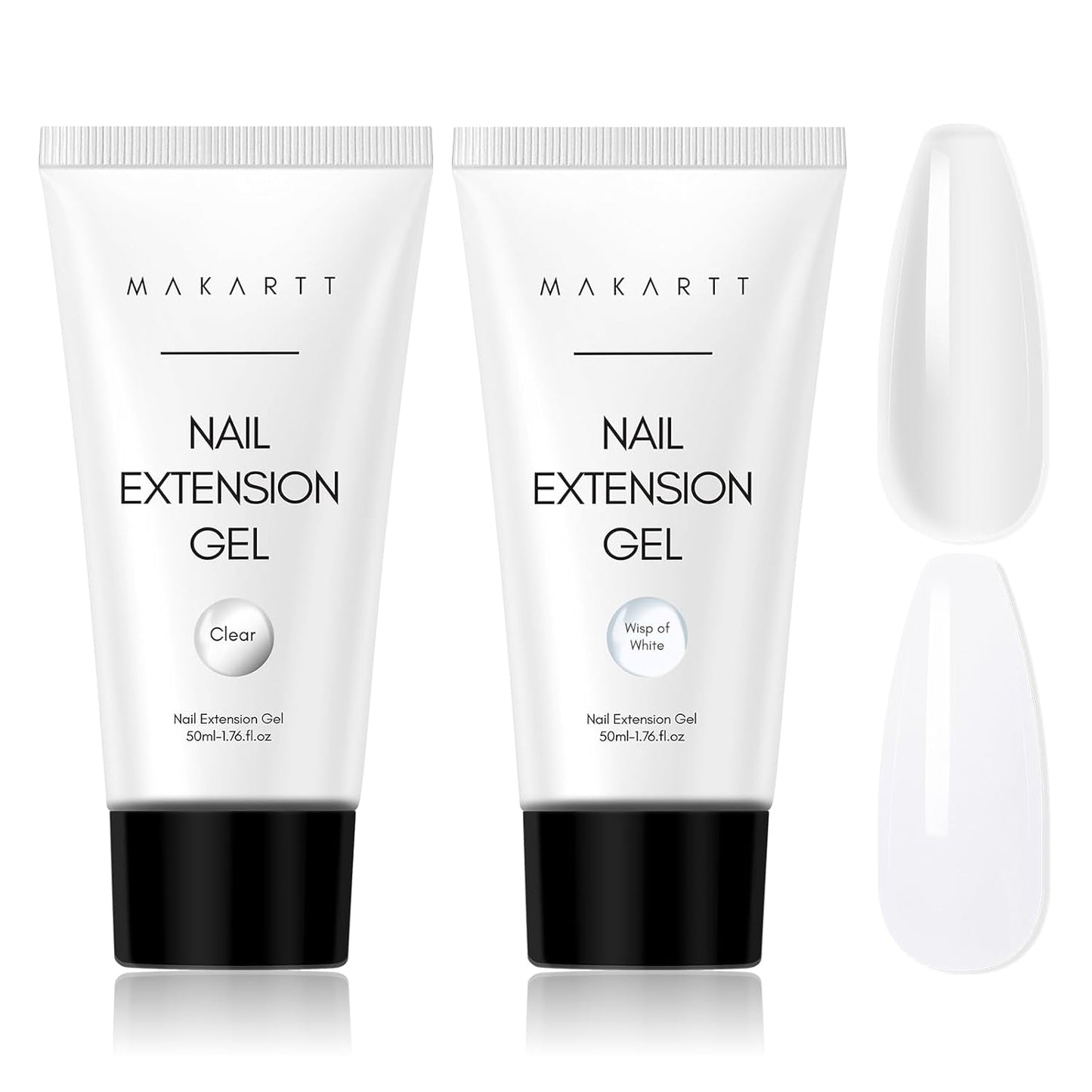 Makartt Poly-Nagelverlängerungsgel – Acryl-Verlängerungsgel, Nagelstärkungsgel, Nageldekoration, 50 ml (lila)