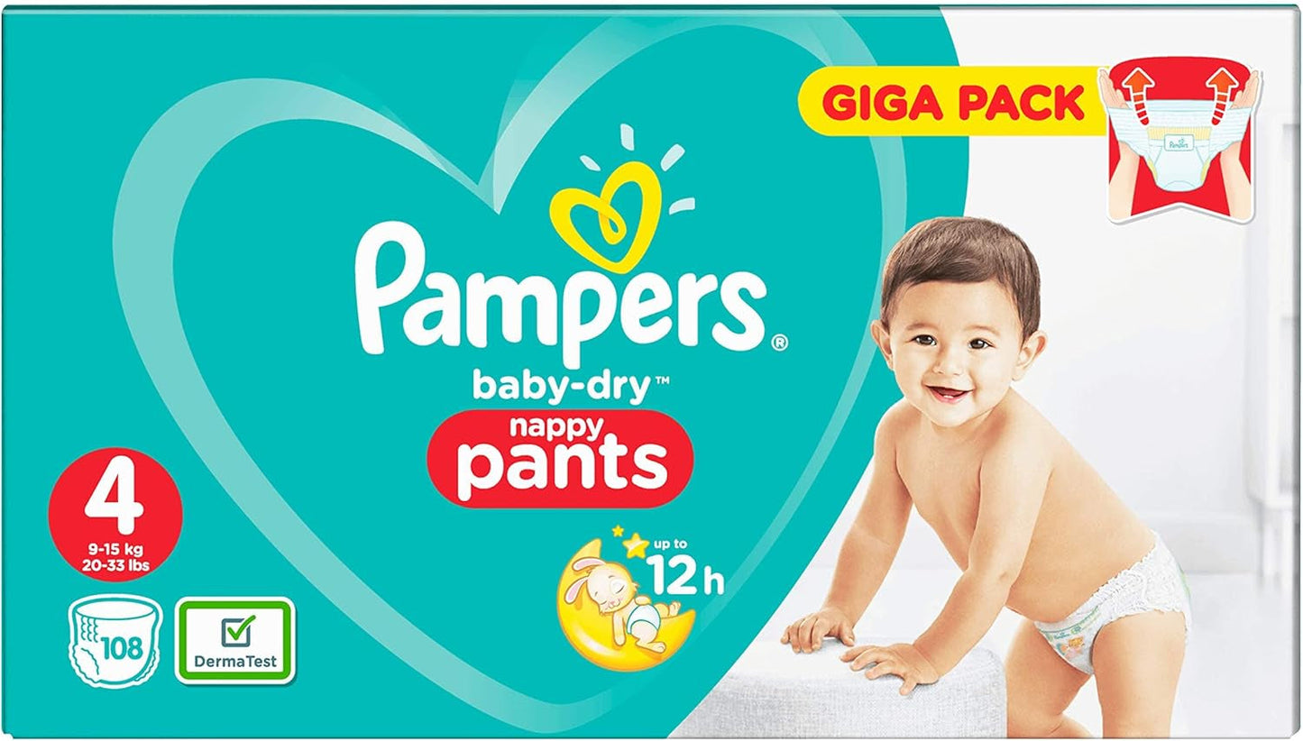 Windeln Pampers 81657566 Baby-Dry Pants, weiß