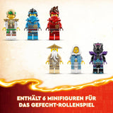 LEGO NINJAGO Drachenstein-Tempel-Drachenspielzeug mit 6 Ninja-Figuren, großes Set zum Bauen, Spielen und Ausstellen, Geburtstagsgeschenk für Jungen und Mädchen ab 13 Jahren. 71819 Bausets Besuchen Sie den LEGO-Store