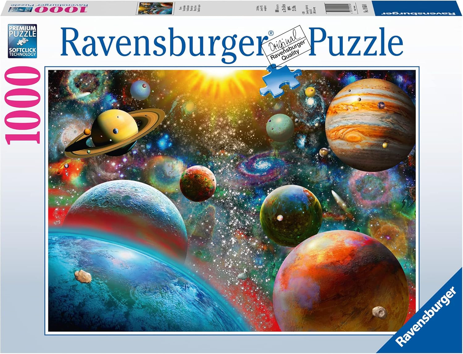 Ravensburger Puzzle 19858 – Planeten – 1000 Teile Puzzle für Erwachsene und Kinder ab 14 Jahren, Weltraum-Motivpuzzle Puzzle Naty Shop