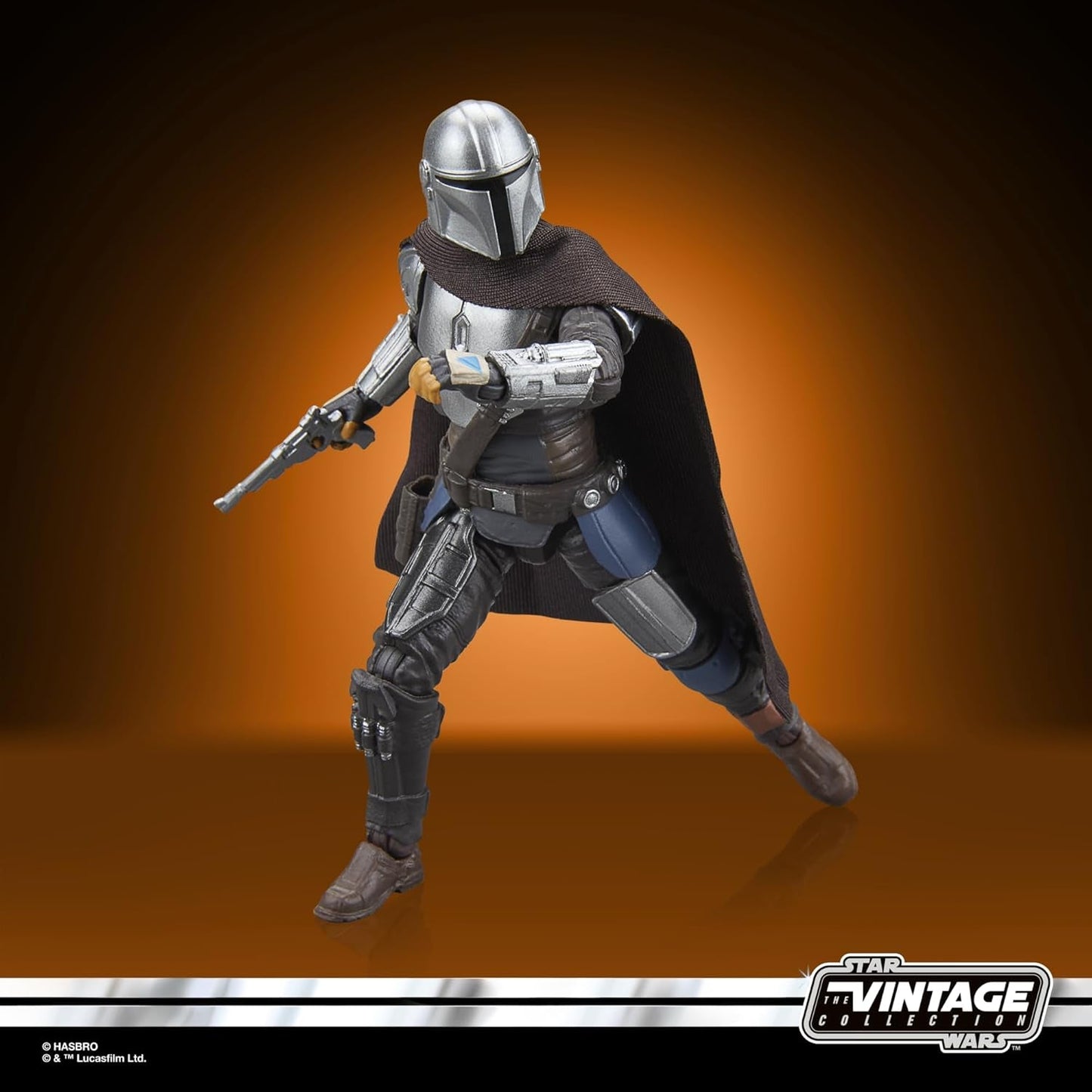 Star Wars Vintage Collection The Mandalorian (Imperial Base) The Mandalorian Action Figure 9,5 cm große Actionfiguren Naty Shop