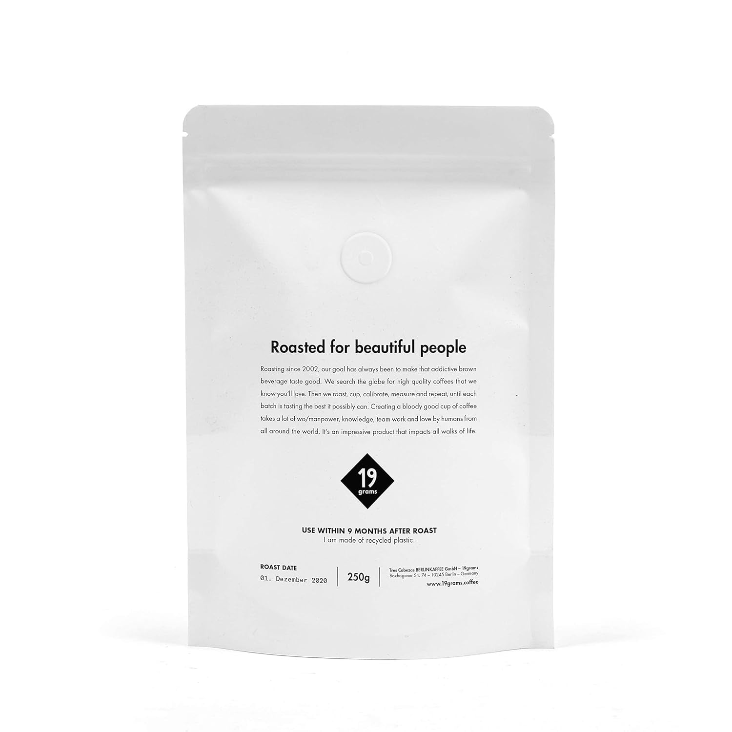 Wild At Heart Espresso | 250g Bohnengans fair & nachhaltig | frisch geröstet | 100 % Arabica-Kaffeebohnen | Spezialitätenkaffee | 19 Gramm Kaffeerösterei
