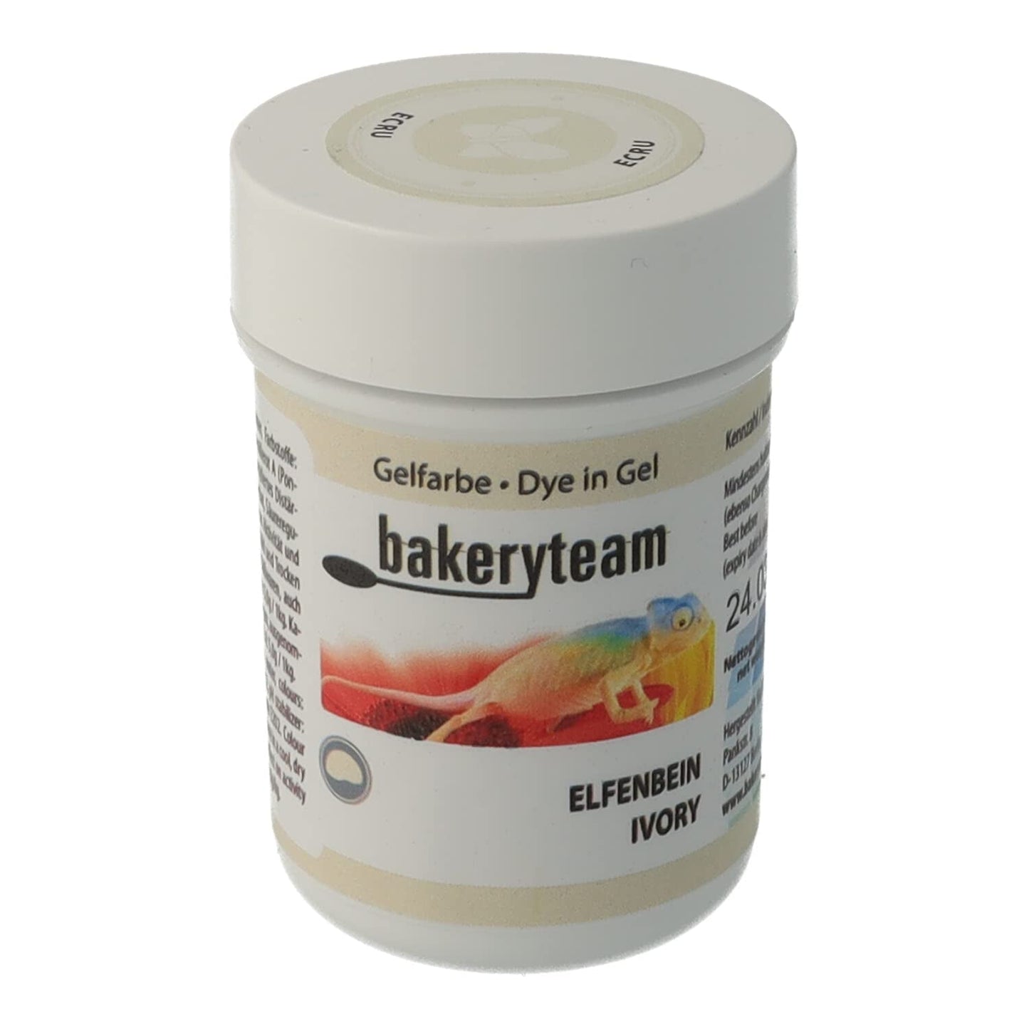 Bakeryteam Lebensmittelfarbgel zum Zuckerguss, hellgelb, 35 g