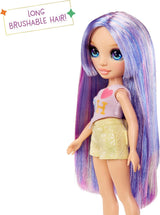 Rainbow High My Fashion Style Puppe – Lila – 28 cm Lila Modepuppe mit attraktivem Outfit und stylischer Tasche, zum Spielen, Posieren, Sammeln, für Kinder von 4–12 Jahren