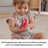 Babyspielzeug Fisher-Price Planet Friends 2-in-1 Glocke und Biene sensorisches Plüschtier als zweiteiliges Set für Neugeborene bis 3 Monate, HYR56 Babyspielzeug Naty Shop