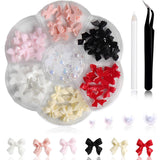 1 Karton Nail Art Charms, 3D Flowers Nagelkunst Charms, Acryl Blumen Nagel Strass Mit Ornamenten, Nagel Edelsteine, Nagel Zubehör Für Mädchen, Nagelkunst Dekoration, DIY Handwerk Nagel Design