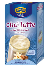 KRÜGER YOU Chai Latte Vanille-Zimt, Instantzubereitung für Milchgetränke, aromatisiert mit Vanille und Zimt, 250 g (10 Beutel à 25 g)