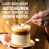 Alpro Barista Haferdrink – Zum Aufschäumen – Vegan und milchfrei – Von Natur aus laktosefrei – Reich an Ballaststoffen, Kalzium und Vitaminen – 8 x 1 L – Haltbar