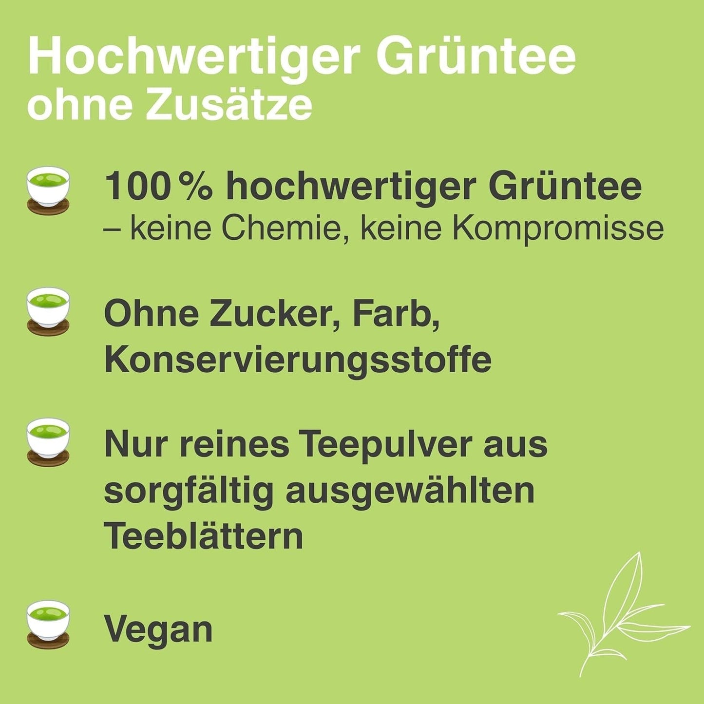 Bohyang Garden Matcha-Pulver 100 g – Premium-Grüntee aus Südkorea | Fein gemahlen und traditionsreich | Für Latte Macchiatos, Smoothies, Back- und Körperpflegerituale | Matcha-Pulver im wiederverschließbaren Beutel