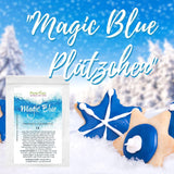 Magic Blue Spirulina Natürliche Lebensmittelfarbe Pulverblau (roh vegan) Dunkelblau bis helles Pastellblau – Phycocyanin-Algenpulver-Lebensmittelfarbe – Natürliche Lebensmittelfarbe | Pureraw 5G