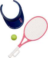 Barbie Made to Move-Puppe – Tennisspielerin mit Schläger und Ball – Puppe mit 22 Gelenken für realistisches Spielen, Tennisfans und Kinder ab 3 Jahren, HKT73