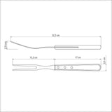 Tramontina 14-teiliges Grillbesteck-Set aus Edelstahl, Steakbesteck, Grillset, Küche, Naty Shop
